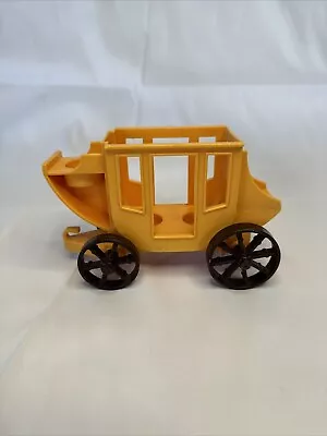 Fisher Price Little People Western Stage Coach Only Vtg 1982 Made In USA • $20