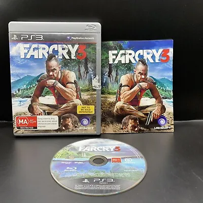 PlayStation 3 | FAR CRY 3 | PAL Game | Tested | Complete With Manual • $7.55