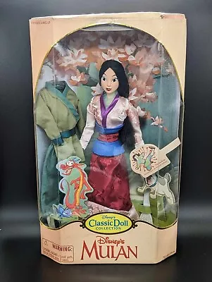 NIB Disney Classic Doll Collection Mulan Rare New Sealed Princess Theme Park • $23.99
