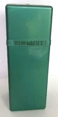 Vintage Deco ViewMaster Storage Box GREEN Container EC • $44