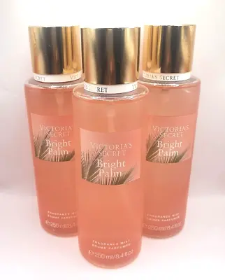 Victoria's Secret Bright Palm Body Mist 8.4 Fl Oz (set Of 3) • $84.95