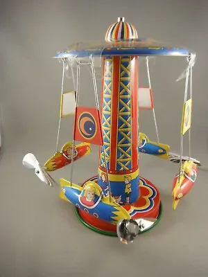 Tin Toy - Rocket Ride Carousel Schylling • $65