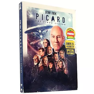 Star Trek Picard : The Complete  Final Season 3 ( DVD 2023 4-Disc Set) • $11.39