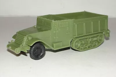 Vintage Marx Navarone Playset WWII M3 Green Half Track Truck Vehicle EXCELLENT! • $42.99