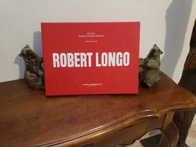 $50 • Buy LIMITED EDITION ROBERT LONGO Let The Frame Of Things Disjoint Charcoal Drawings