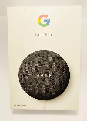 Google Nest Mini 2nd Gen Smart Speaker • $45