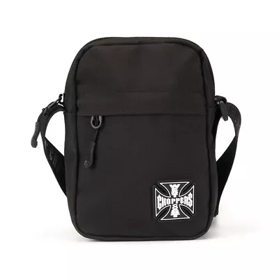 Westcoast Choppers Black Shoulder Bag Motorcycle Bag • $55.34