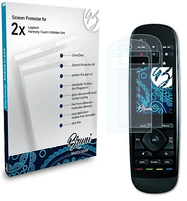 Bruni 2x Screen Protector For Logitech Harmony Touch / Ultimate One • £9.39