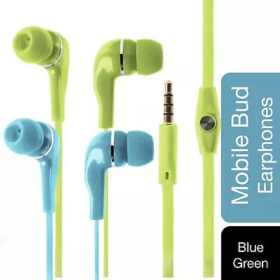 Xs20 Mobile Bud Earphones With Mic - Choice Of 2 Colours • £2.24