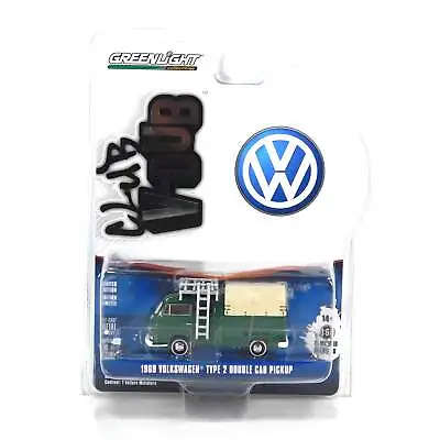 Greenlight 1969 Volkswagen Type 2 Double Cab Pick-Up 36090 Club Vee-Dub 1:64 • $6.99