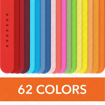 $2.99 • Buy Silicone Band Strap For Apple Watch 8 7 6 5 4 3 2 SE - 38/40/41/42/44/45 Sports