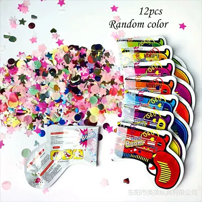 12X Party Popper Gun Confetti Popper Cannon Blow Handheld Air Confetti Shooter • $6.99