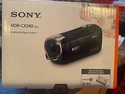 Sony HDRCX240/L 2.7in HD Video Recording Handycam - Blue • $130