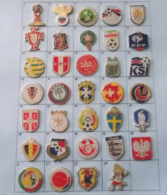 $3.68 • Buy World Cup 2018 Russia Futbol Soccer Team Pin's (you Pick-your Choice) Pin Nn498