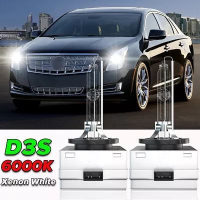 D3S HID Headlight Bulbs High&Low BEAM For Cadillac XTS 2013 2014 2015 2016 2017 • $29.99