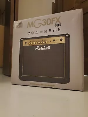 Marshall MG Gold MMG30GFXU 30W 1x10 Inch Electric Guitar Combo Amplifier - Black • $249