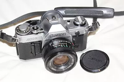 Canon AE-1 SLR Camera With FD 50mm F/1.8 Lens • £99.99