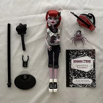 Operetta Mattel Monster High Doll: 2011 Wave 3 COMPLETE • $92