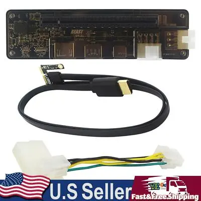 External Laptop Graphics PCI E EXP GDC Video Card Dock NGFF Notebook V8.5 • $54.79