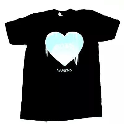 Maroon 5 Cold Hearted Tee - 2017 - American Apparel - Black - M • $19.99