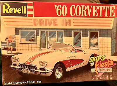 Revell '60 Corvette 1:25  Skip's Fiesta Drive-In Series  Convertible 1988 • $8.99