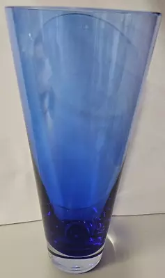 Glass Vase - Cobalt Blue • $30