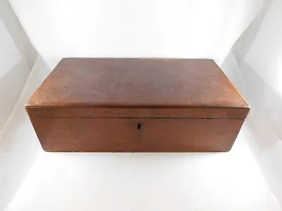 Antique  Travel Wood Writing Desk With Side Drawer • $250