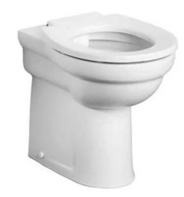 WC Pan Contour 21 Back To Wall Rimless Raised Height NO SEAT ID.S305701 • £249.99