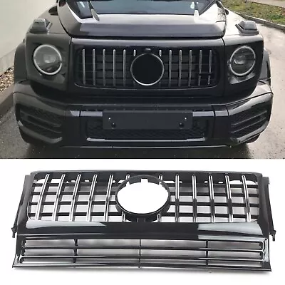 Front Bumper Grille For 1990 -2018 Benz G-Class W463 G55 350 G63 Chrome GT Style • $168.85