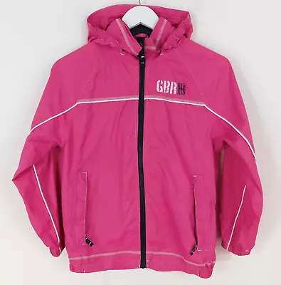 Jack In A Pack Pink Raincoat Aged 9-10 Years Hooded • £8.29