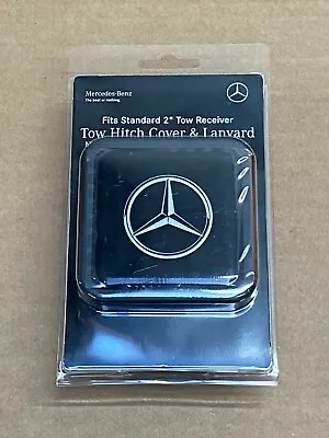 Mercedes-Benz Genuine 2  Tow Hitch Receiver Plug Cover & Lanyard NEW G ML GL • $30.99