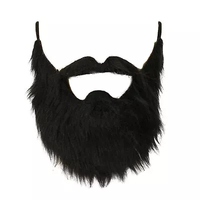 Funny Halloween Party Fake Beard Mustache Facial Hair • $8.27