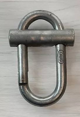 Vintage SMC Large Oval Carabiner Non Locking With Eiger Slide Climbing Gear • $19.97