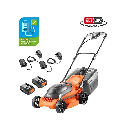 Flymo 36V EasiStore 340R Cordless Lawnmower Kit - POWER FOR ALL - Bronze Grade • £160.99