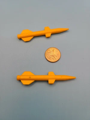 $7.99 • Buy Vintage 1987 GI Joe ARAH Persuader Rocket Missile Set Of 2 Parts Lot