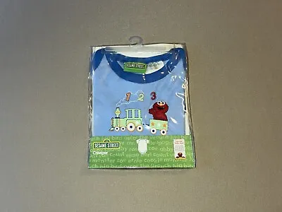 6-9 Mos Baby Sesame Street “Elmo” One-Piece Short Sleeve Creeper New In Package • $12.99