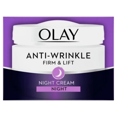 £7.99 • Buy OLAY Anti-Wrinkle Firm And Lift Anti Ageing Moisturiser Night Cream | 50 Ml