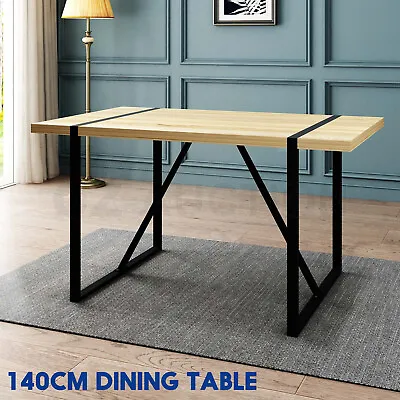 $169.95 • Buy Dining Kitchen Table Dinner Living Room Rectangle Narrow Modern 4 Seater