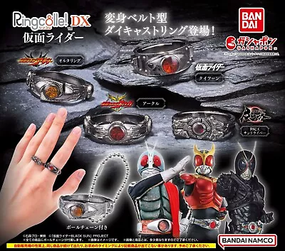 DX Kamen Rider Ring Collection Complete Set Of 4 Ringcolle Transformation Belt • £73.35