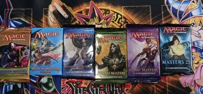 Magic The Gathering Booster Pack Bundle Masters Set Collection  • $100
