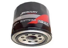 New Mercury Mercruiser Quicksilver Oem Part # 35-877761K01 Filter-Oil • $15.95