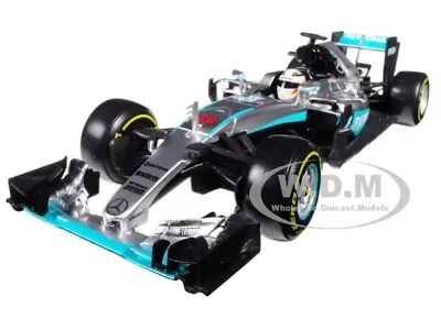 Mercedes Amg F1 W07 Hybrid Petronas #44 Hamilton 1/18 Diecast Bburago 18001 Lh • $66.99