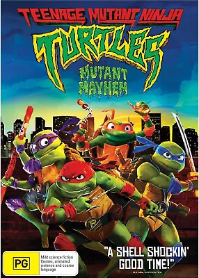 Teenage Mutant Ninja Turtles : Mutant Mayhem (DVD 2023) NEW SEALED REG 4 A005 • $8.85