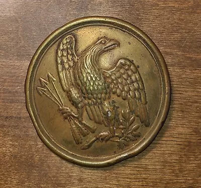 Original US Civil War Eagle Breast Plate 1861-1863 • $225