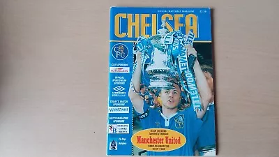 Manchester United Man Utd Away Programmes 1997/98 Season FREE POSTAGE • £3.75