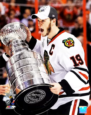 JONATHAN TOEWS 2010 STANLEY CUP Chicago Blackhawks Premium 16x20 POSTER Print • $23.39