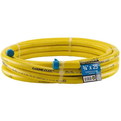 Corrugated Stainless Tubing 3/4 Inch CSST X 25 Ft Natural Gas & Liquid Propane • $85.43