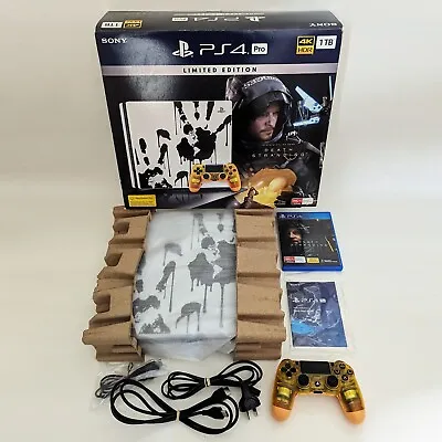 $799 • Buy LOW FIRMWARE 9.00 PlayStation 4 PS4 Pro Console Death Stranding Limited Edition