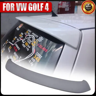Rear Roof Spoiler Window Wing For Volkswagen VW Golf 4 IV MK4 R32 1998-2004 PU • $113.99
