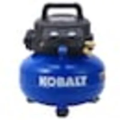 Kobalt 6-Gallons Portable 150 PSI Pancake Air Compressor • $133.99